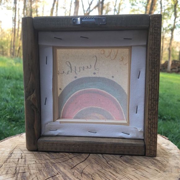 HandāPaintedāCanvasĀ -Wall Art - Picture 3 of 6